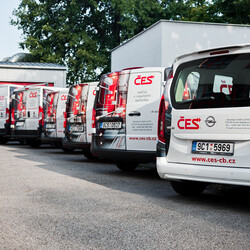 Firemní flotila aut ČES spol. s r.o.