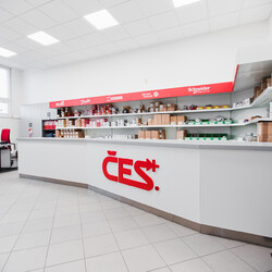 Prodejna firmy ČES spol. s r.o.